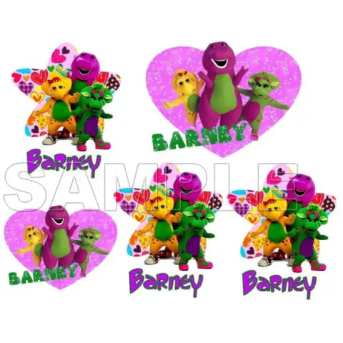 Barney T Shirt Iron on Transfer Decal #2 Barney T Shirt Iron on Transfer Decal #2