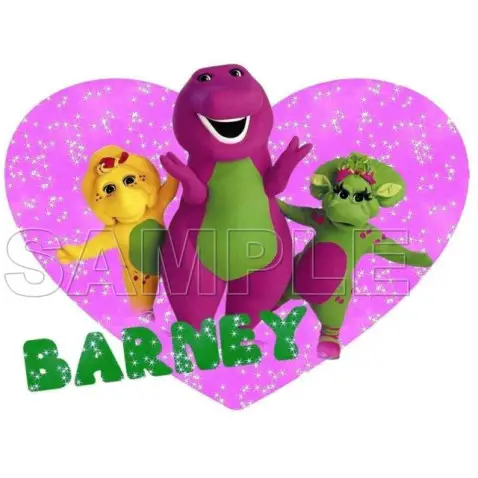 Barney T Shirt Iron on Transfer Decal #6 Barney T Shirt Iron on Transfer Decal #6