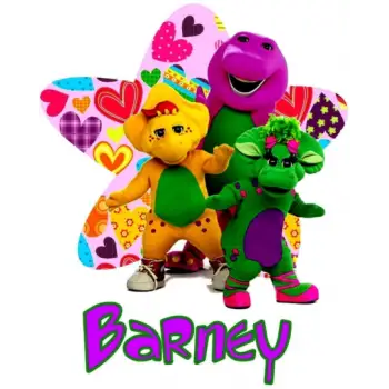 Barney T Shirt Iron on Transfer  Decal  #7