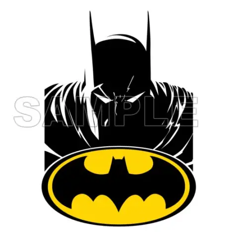 Batman T Shirt Iron on Transfer Decal #10 Batman T Shirt Iron on Transfer Decal #10