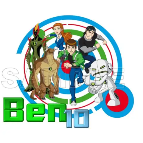 Ben 10 T Shirt Iron on Transfer Decal #12 Ben 10 T Shirt Iron on Transfer Decal #12