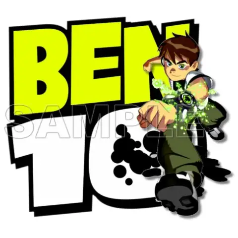 Ben 10 T Shirt Iron on Transfer Decal #13 Ben 10 T Shirt Iron on Transfer Decal #13