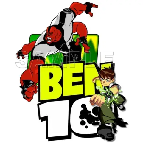 Ben 10 T Shirt Iron on Transfer Decal #4 Ben 10 T Shirt Iron on Transfer Decal #4