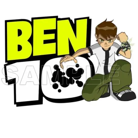 Ben 10 T Shirt Iron on Transfer Decal #5 Ben 10 T Shirt Iron on Transfer Decal #5