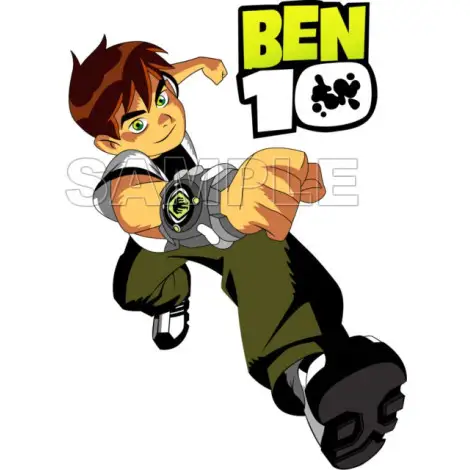 Ben 10 T Shirt Iron on Transfer Decal #7 Ben 10 T Shirt Iron on Transfer Decal #7
