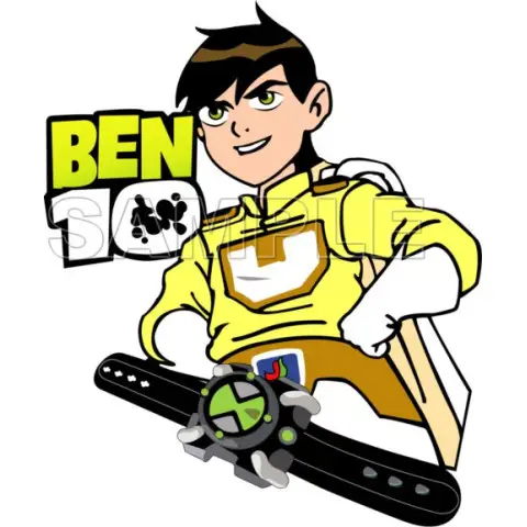 Ben 10 T Shirt Iron on Transfer Decal #8 Ben 10 T Shirt Iron on Transfer Decal #8