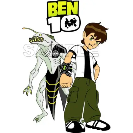 Ben 10 T Shirt Iron on Transfer Decal #9 Ben 10 T Shirt Iron on Transfer Decal #9