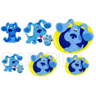 Blues Clues T Shirt Iron on Transfer Decal #1 Blues Clues T Shirt Iron on Transfer Decal #1