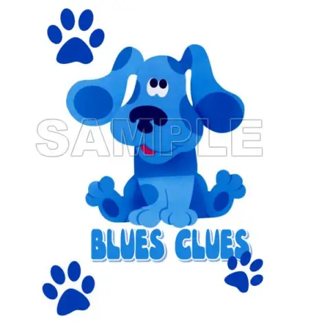 Blues Clues T Shirt Iron on Transfer Decal #6 Blues Clues T Shirt Iron on Transfer Decal #6