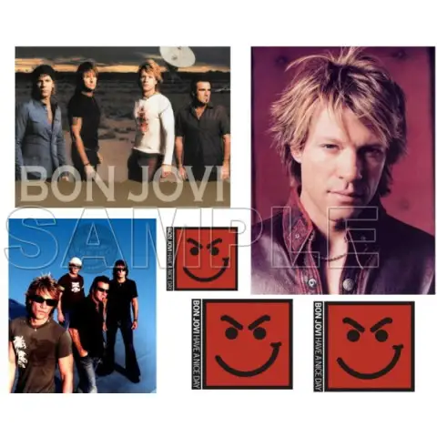 Bon Jovi T Shirt Iron on Transfer Decal #3 Bon Jovi T Shirt Iron on Transfer Decal #3