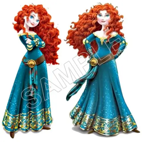 Brave (Disney) Merida T Shirt Iron on Transfer Decal #2