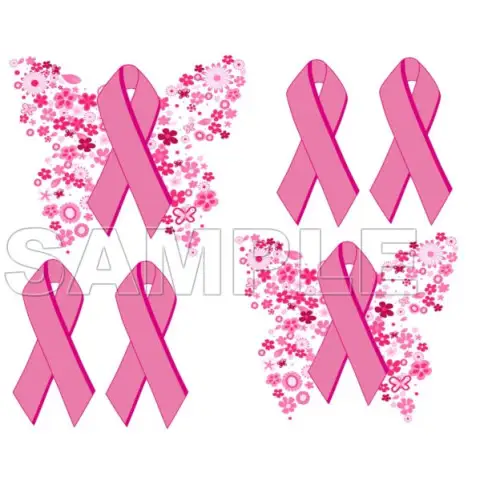 Breast Cancer Awareness T Shirt Iron on Transfer Decal #1 Breast Cancer Awareness T Shirt Iron on Transfer Decal #1