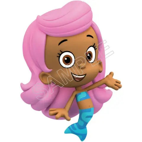 Bubble Guppies Molly  T Shirt Iron on Transfer Decal #7