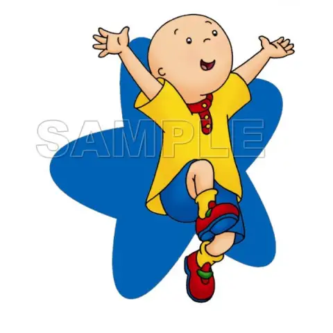 Caillou T Shirt Iron on Transfer Decal #13 Caillou T Shirt Iron on Transfer Decal #13