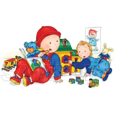Caillou T Shirt Iron on Transfer Decal #16 Caillou T Shirt Iron on Transfer Decal #16