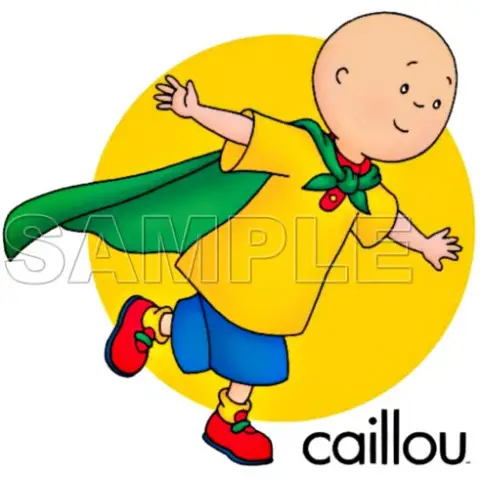 Caillou T Shirt Iron on Transfer Decal #4 Caillou T Shirt Iron on Transfer Decal #4