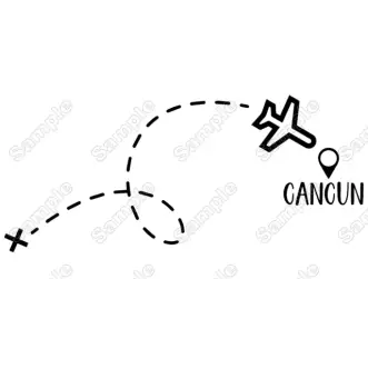 Cancun  Iron On Transfer Vinyl HTV