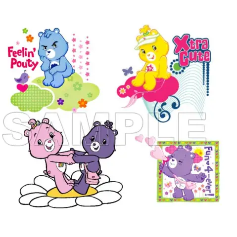 Care Bears  T Shirt Iron on Transfer  Decal  #1