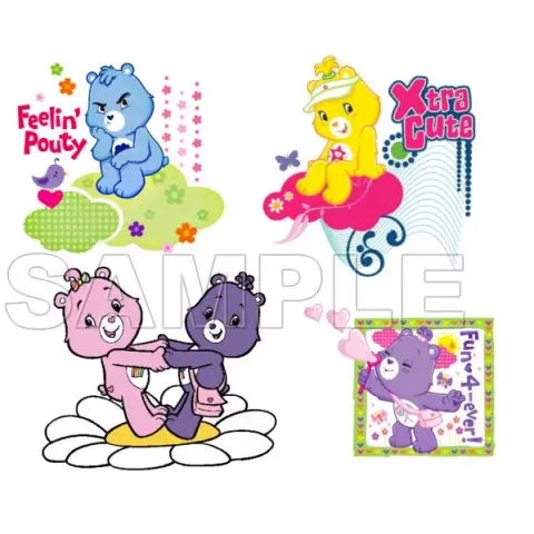 Care Bears T Shirt Iron on Transfer Decal #1 Care Bears T Shirt Iron on Transfer Decal #1