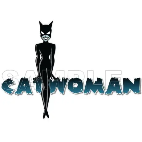 Catwoman T Shirt Iron on Transfer Decal #1 Catwoman T Shirt Iron on Transfer Decal #1