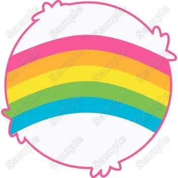 Cheer Bear Care Bears Tummies  Costume T Shirt Iron on Transfer  Decal 