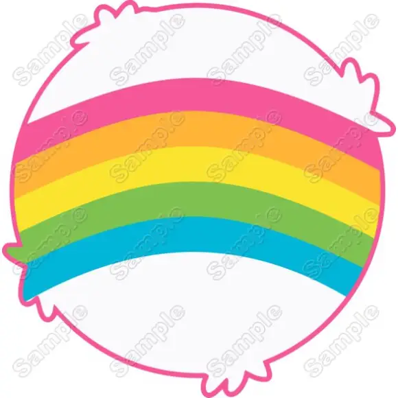 Cheer Bear Care Bears Tummies Costume T Shirt Iron on Transfer Decal Cheer Bear Care Bears Tummies Costume T Shirt Iron on Transfer Decal