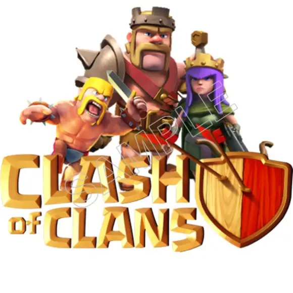 Clash of Clans T shirt Iron On Transfer Decal #4 Clash of Clans T shirt Iron On Transfer Decal #4