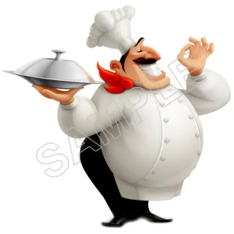 Cook Chef T Shirt Iron on Transfer Decal #21 Cook Chef T Shirt Iron on Transfer Decal #21