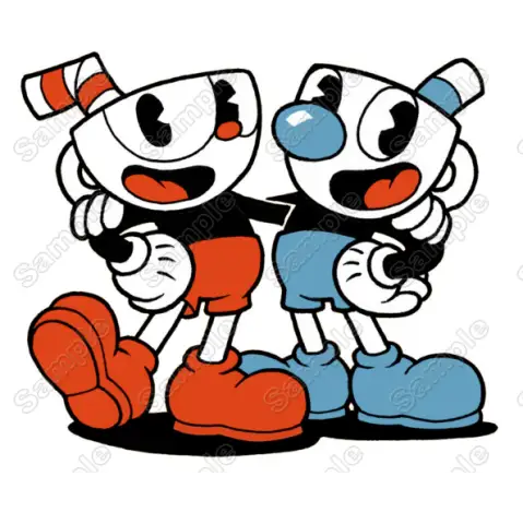 Cuphead Game  T Shirt Iron on Transfer  Decal  #1