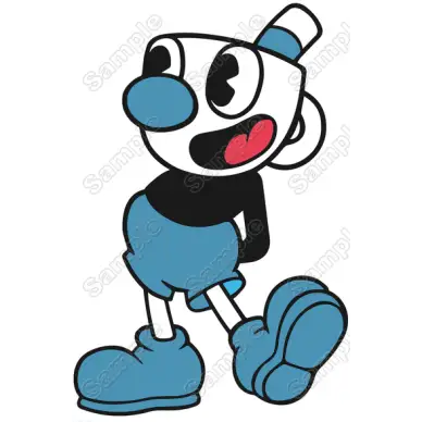 Cuphead Mugman Game T Shirt Iron on Transfer Decal Cuphead Mugman Game T Shirt Iron on Transfer Decal