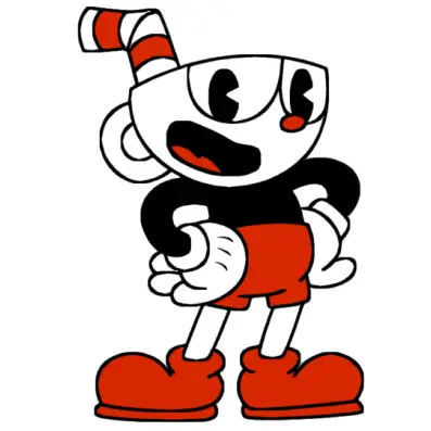Cuphead Mugman Game T Shirt Iron on Transfer Decal #2 Cuphead Mugman Game T Shirt Iron on Transfer Decal #2