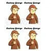Curious George T Shirt Iron on Transfer Decal #2