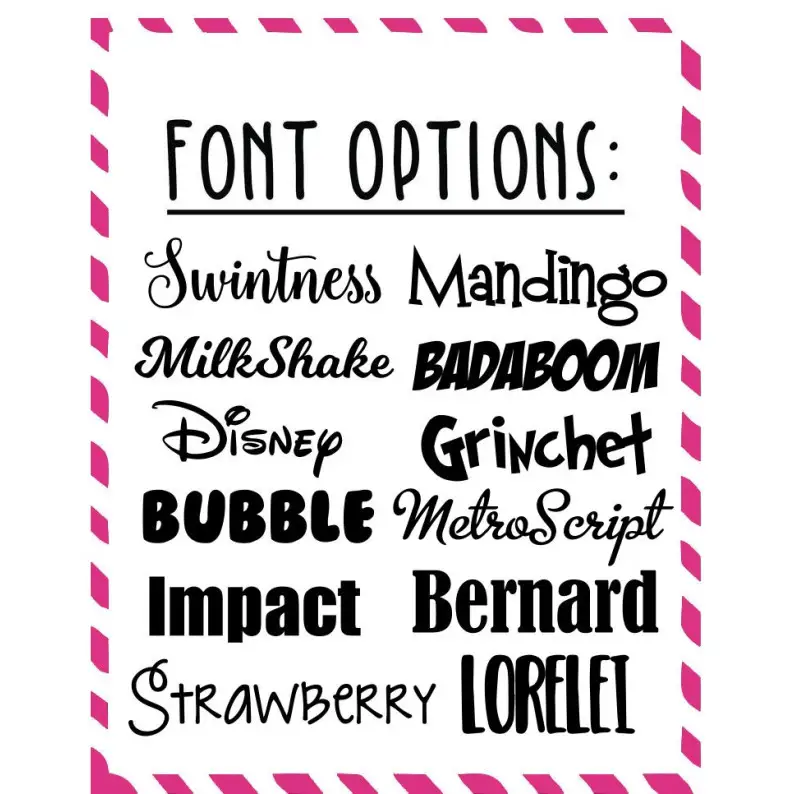Custom Words Iron-On Transfer - personalized heat transfer vinyl decal - name, quote, one line or multi line Custom Words Iron-On Transfer - personalized heat transfer vinyl decal - name, quote, one line or multi line