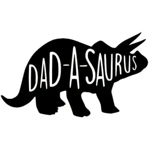 DaDasaurus Iron On Transfer Vinyl HTV DaDasaurus Iron On Transfer Vinyl HTV