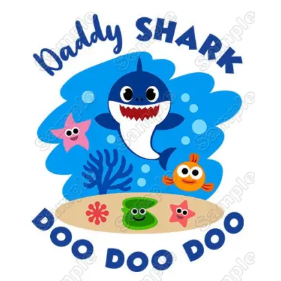 Baby Shark Family Member Custom T Shirt Iron on Transfer Baby Shark Family Member Custom T Shirt Iron on Transfer