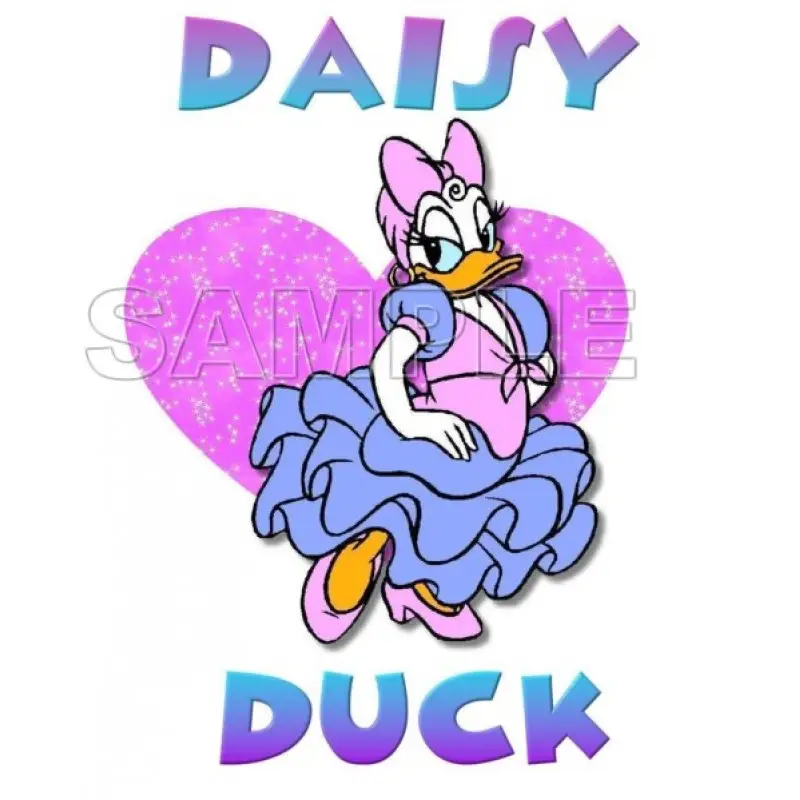 Daisy Duck T Shirt Iron on Transfer Decal #5 Daisy Duck T Shirt Iron on Transfer Decal #5