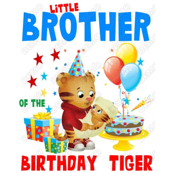 Daniel Tigers Neighborhood Family Member Custom T Shirt Iron on Transfer #2 Daniel Tigers Neighborhood Family Member Custom T Shirt Iron on Transfer #2