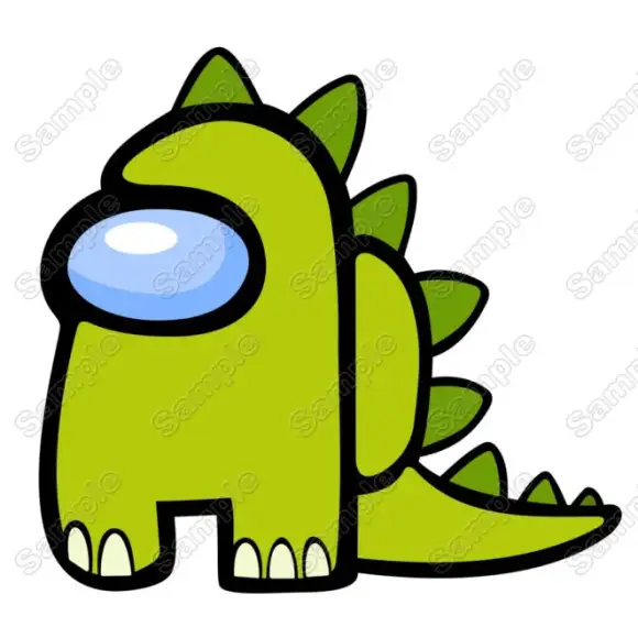Among US Dinosaur T Shirt Heat Iron on Transfer Decal Among US Dinosaur T Shirt Heat Iron on Transfer Decal