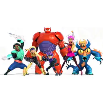 Disney Big Hero Baymax T Shirt Iron on Transfer Decal #6 Disney Big Hero Baymax T Shirt Iron on Transfer Decal #6
