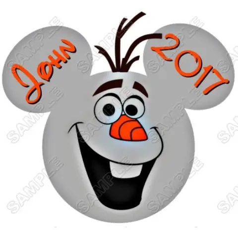Disney Disneyland Vacation Cruise Olaf Personalized Custom T Shirt Iron on Transfer Decal #88 Disney Disneyland Vacation Cruise Olaf Personalized Custom T Shirt Iron on Transfer Decal #88