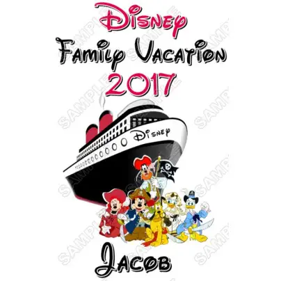 Disney Disneyland Vacation Cruise Personalized Custom T Shirt Iron on Transfer Decal #2 Disney Disneyland Vacation Cruise Personalized Custom T Shirt Iron on Transfer Decal #2