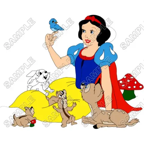 Disney Princess Snow White T Shirt Iron on Transfer Decal #3 Disney Princess Snow White T Shirt Iron on Transfer Decal #3