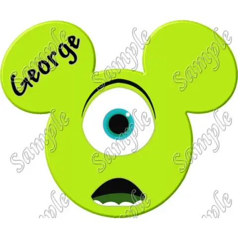 Disney Vacation Mike Wazowski Custom Personalized T Shirt Iron on Transfer Decal #28 Disney Vacation Mike Wazowski Custom Personalized T Shirt Iron on Transfer Decal #28