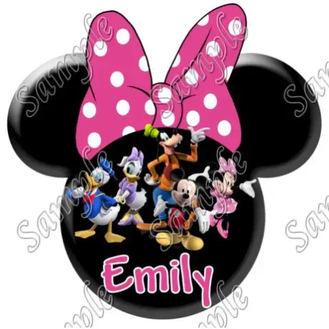 Disney Vacation Minnie Mouse Personalized Custom T Shirt Iron on Transfer Decal #27 Disney Vacation Minnie Mouse Personalized Custom T Shirt Iron on Transfer Decal #27