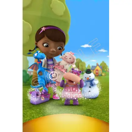 Doc McStuffins T Shirt Iron on Transfer Decal #4 Doc McStuffins T Shirt Iron on Transfer Decal #4