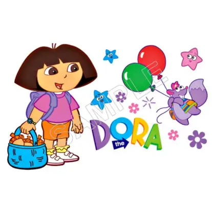 Dora T Shirt Iron on Transfer Decal #102 Dora T Shirt Iron on Transfer Decal #102