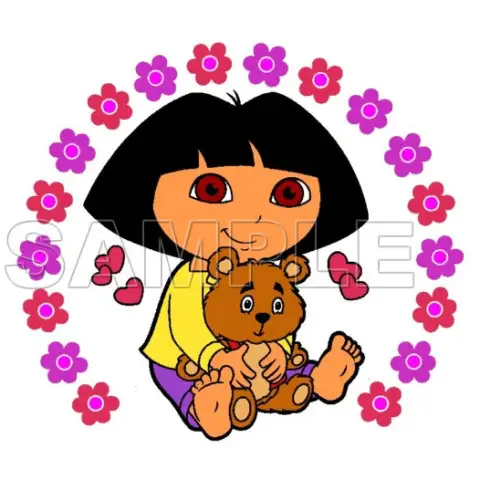 Dora T Shirt Iron on Transfer Decal #11 Dora T Shirt Iron on Transfer Decal #11