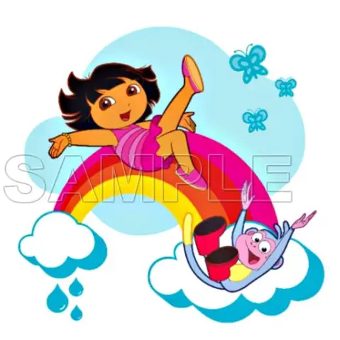 Dora  T Shirt Iron on Transfer Decal #12