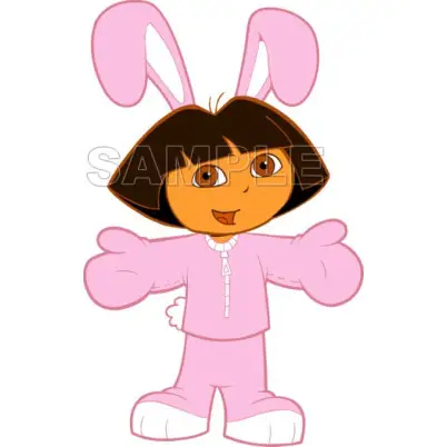 Dora T Shirt Iron on Transfer Decal #2 Dora T Shirt Iron on Transfer Decal #2