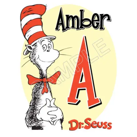 Dr. Seuss Birthday Personalized Custom T Shirt Iron on Transfer Decal #72 Dr. Seuss Birthday Personalized Custom T Shirt Iron on Transfer Decal #72